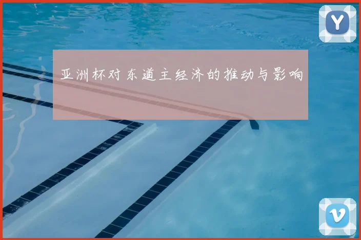 亚洲杯对东道主经济的推动与影响